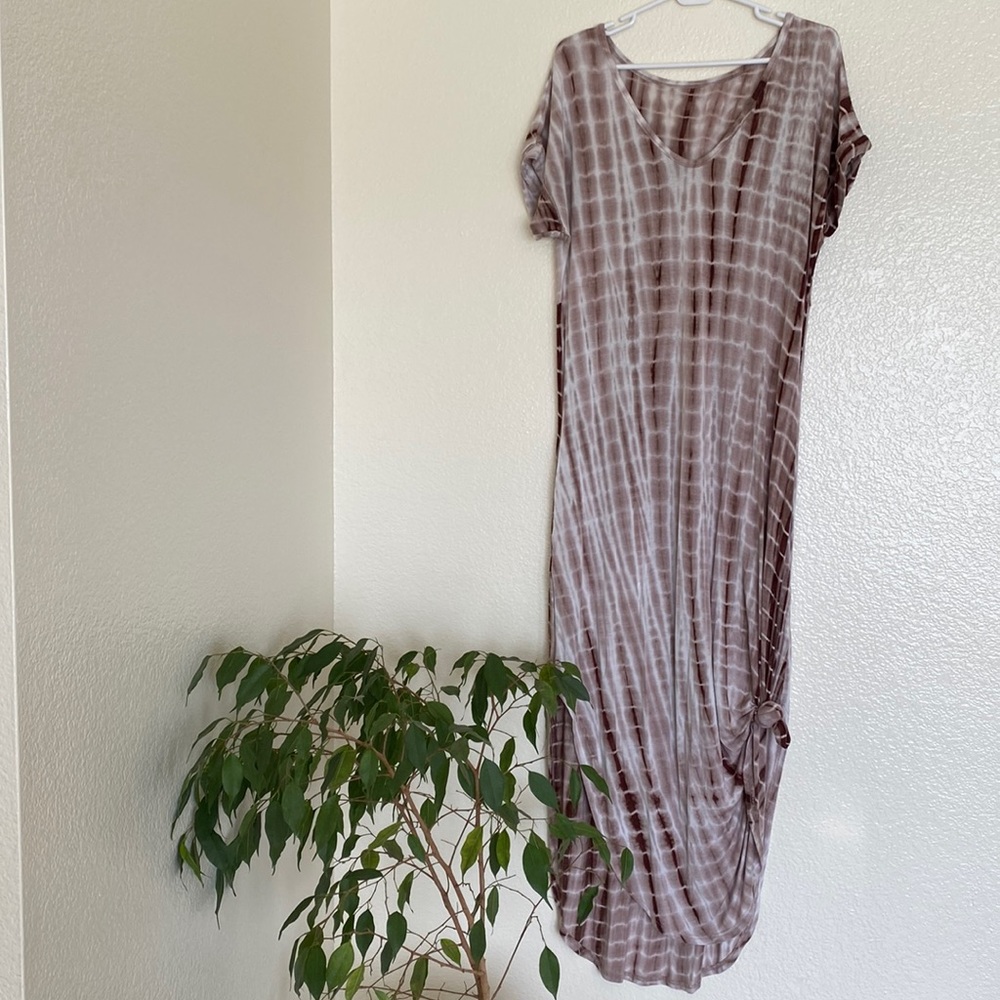 Tie-Dye style Maxi Dress size M
